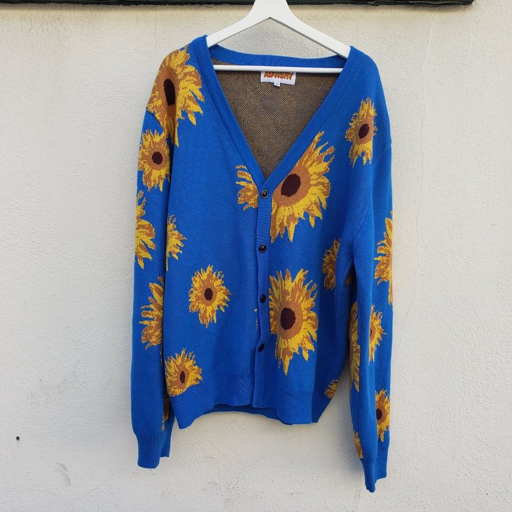 Golf Wang × Advisry Clothing Sunflower Cardigan - Picture 4 of 9